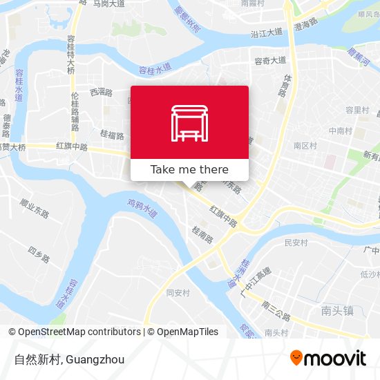 自然新村 map