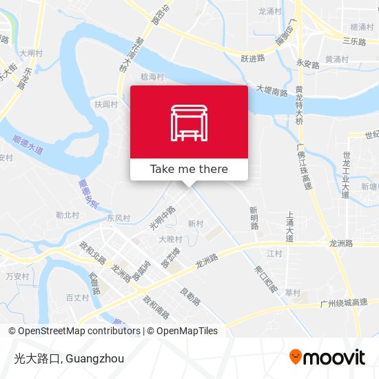 光大路口 map