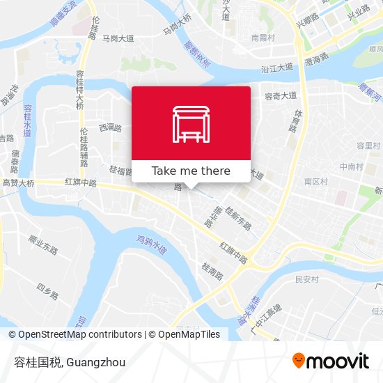 容桂国税 map