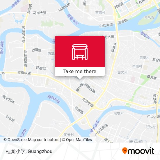桂棠小学 map