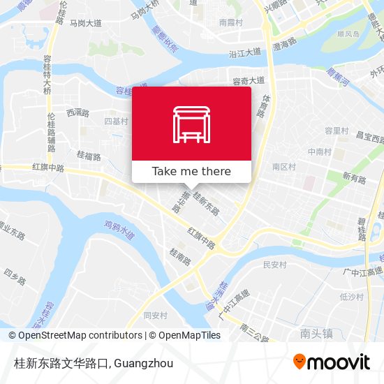 桂新东路文华路口 map