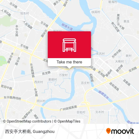 西安亭大桥南 map