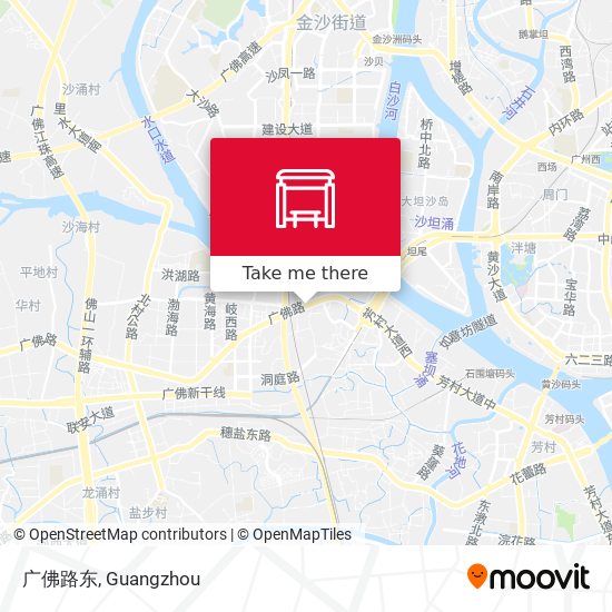 广佛路东 map