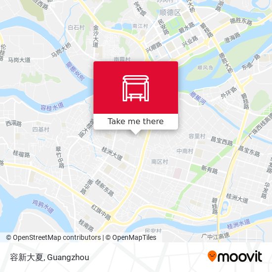 容新大夏 map