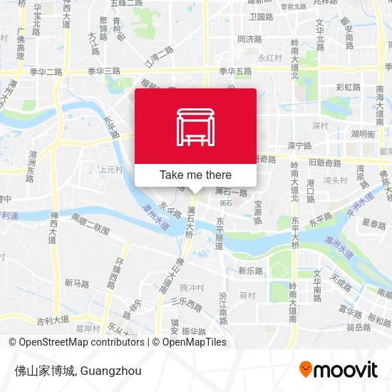 佛山家博城 map