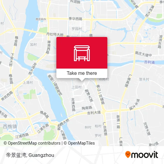 帝景蓝湾 map