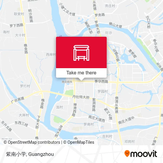 紫南小学 map