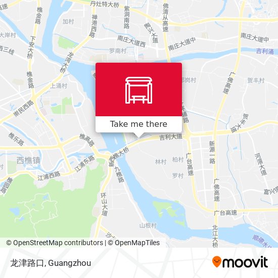 龙津路口 map