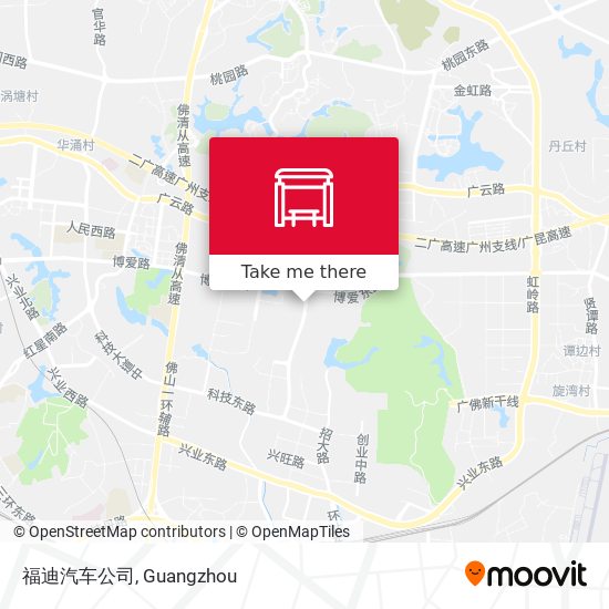 福迪汽车公司 map