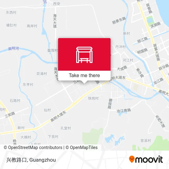 兴教路口 map