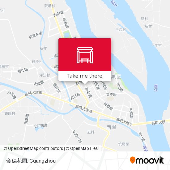 金穗花园 map