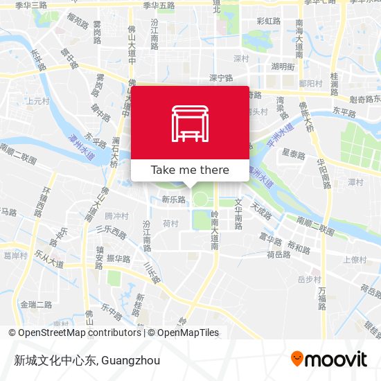 新城文化中心东 map