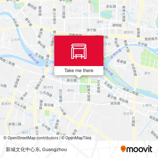 新城文化中心东 map