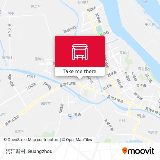 河江新村 map