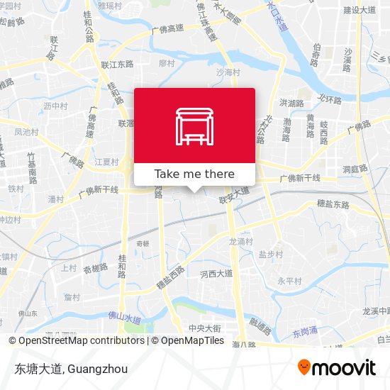 东塘大道 map