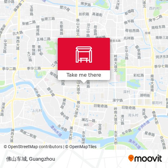 佛山车城 map
