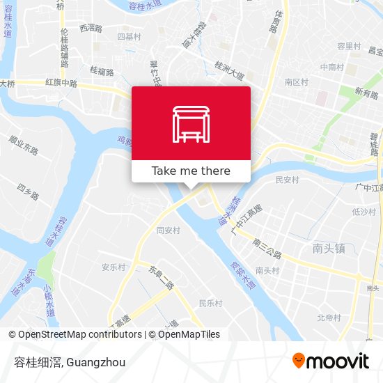 容桂细滘 map