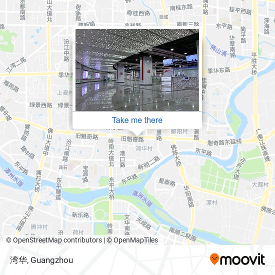 湾华 map