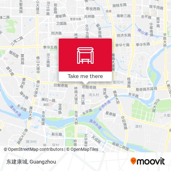 东建康城 map
