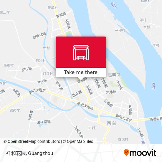 祥和花园 map