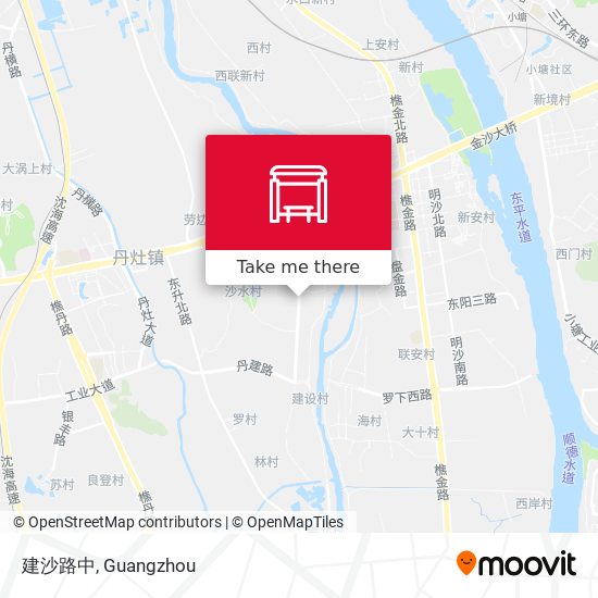 建沙路中 map