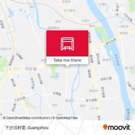 下沙滘村委 map