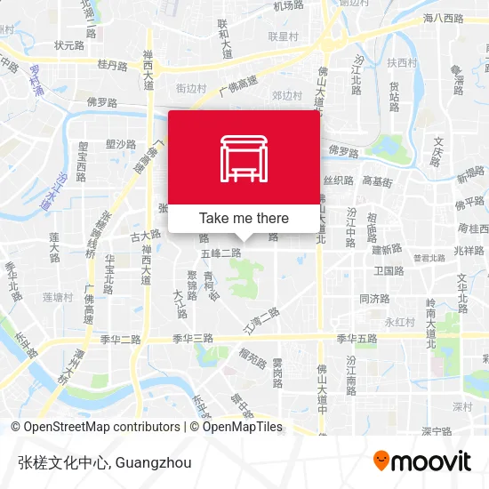 张槎文化中心 map