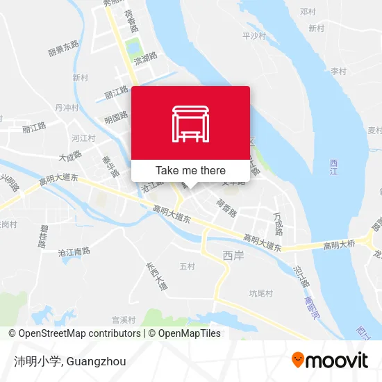 沛明小学 map