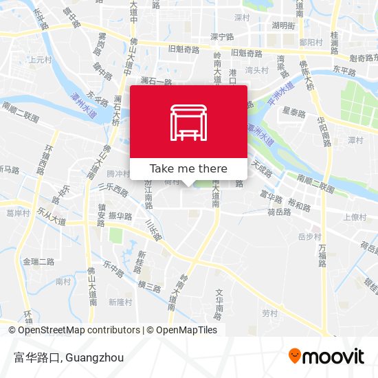 富华路口 map
