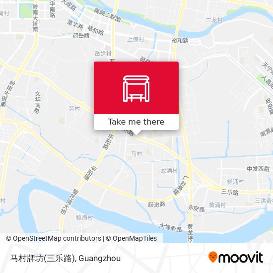 马村牌坊(三乐路) map