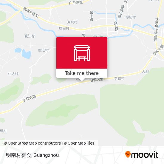 明南村委会 map