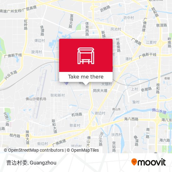 曹边村委 map