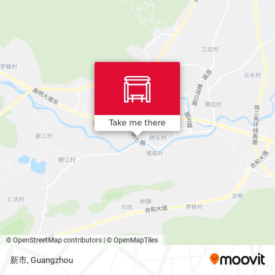 新市 map