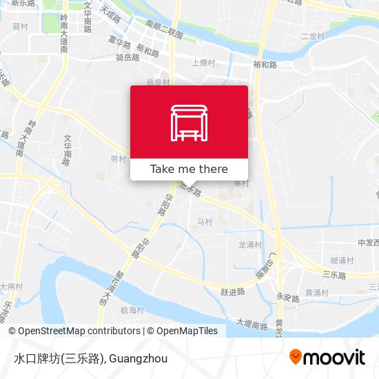 水口牌坊(三乐路) map