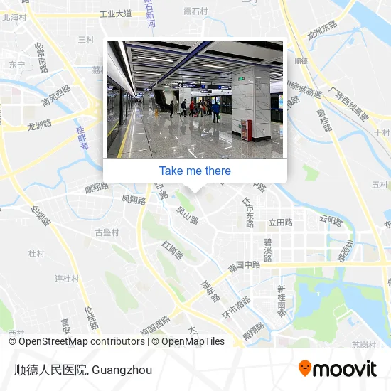 顺德人民医院 map