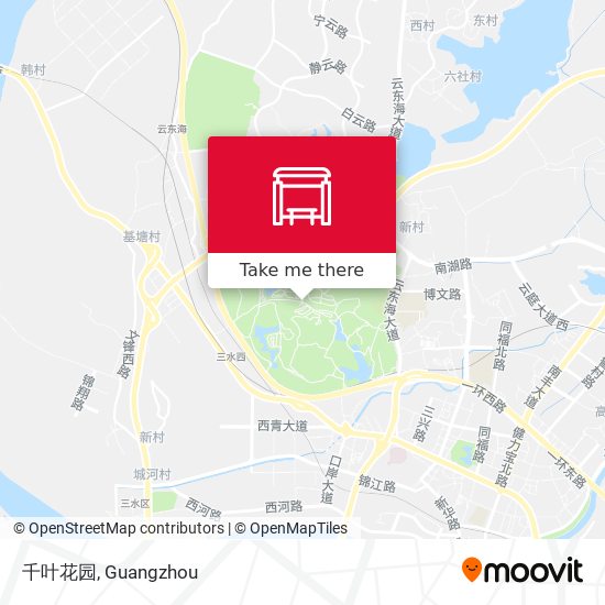 千叶花园 map