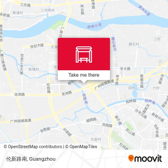 伦新路南 map