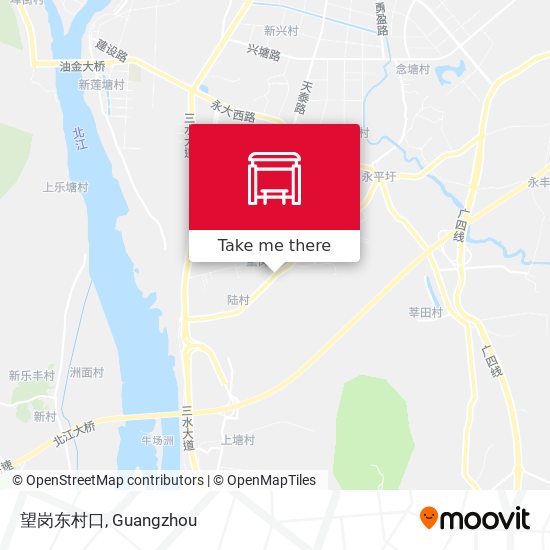 望岗东村口 map