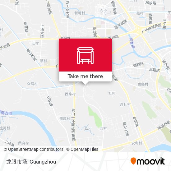 龙眼市场 map