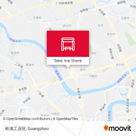 裕涌工业区 map