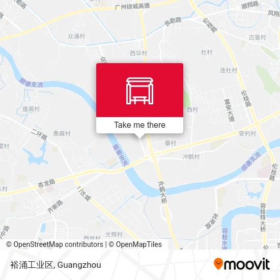 裕涌工业区 map