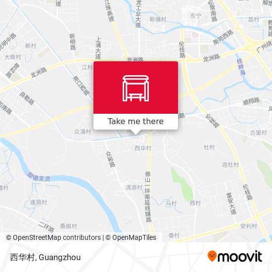 西华村 map