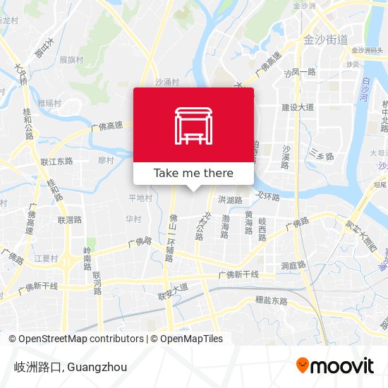 岐洲路口 map