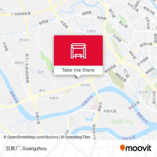 百辉厂 map