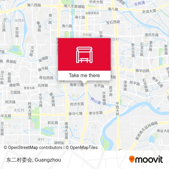 东二村委会 map