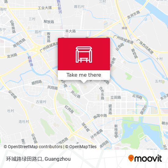 环城路绿田路口 map