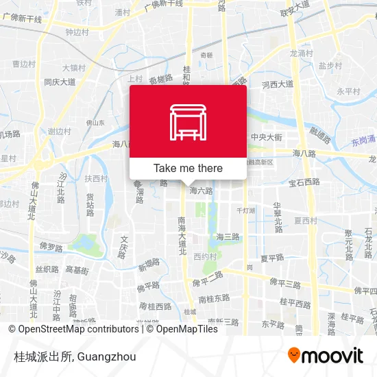 桂城派出所 map
