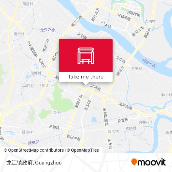 龙江镇政府 map