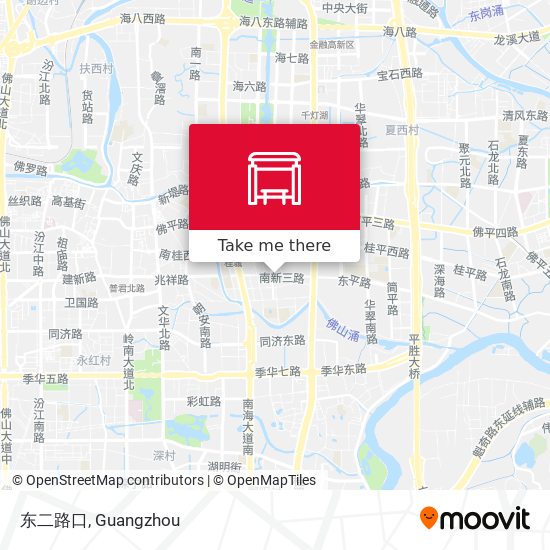 东二路口 map