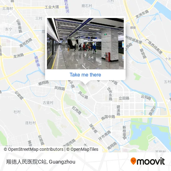 顺德人民医院C站 map